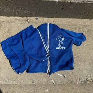 Peanuts‎ Snoopy Blue Doll Outfit Vintage 1968